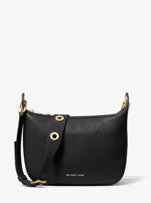 michael kors messenger tasche barlow|Barlow Medium Pebbled Leather Messenger Bag .